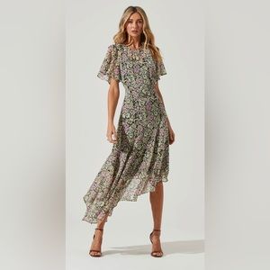 astr the label asymmetrical dress size small